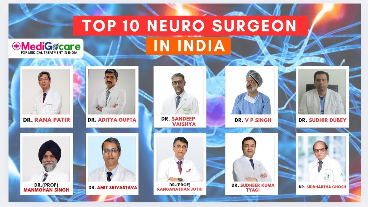 Top 10 Best Neurosurgeon in India | #Medigocare - YouTube