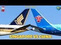 Singapore Airlines Vs China Southern Airlines Comparison 2023! 🇸🇬 Vs 🇨🇳