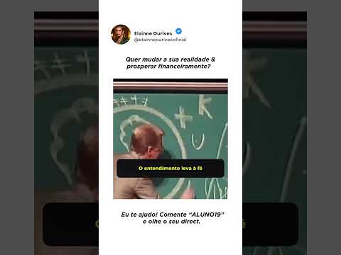 QUER MUDAR A SUA REALIDADE & PROSPERAR FINANCEIRAMENTE? | Elainne Ourives