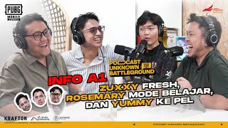 PLAYER AE ARES KALO DIJUAL MAHAL SEMUA | PODCAST UNKNOWN BATTLEGROUND | EP.11 | AE RAPS & HZLNUTS