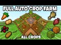 Minecraft: ALL IN ONE Crop Farm | All The Crops for all the Emeralds