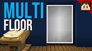 The MULTI-FLOOR ELEVATOR! [Minecraft Bedrock 1.20] +Tutorial