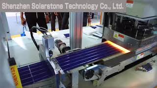 Automatic Solar Cell Stringer Machine for 5/6/9/12bb 156/166/182/210mm full and cutting solar cell