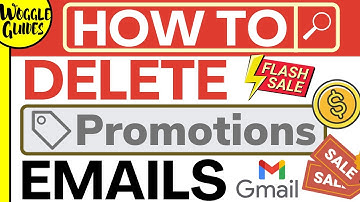 How to delete all promotion emails in Gmail