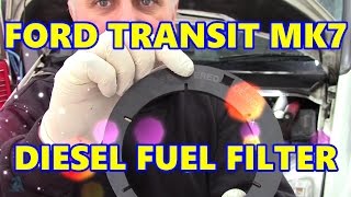Ford Transit MK7 Diesel Fuel Filter & Special Tool