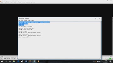 Program memisahkan angka ganjil dan genap dengan array di c++