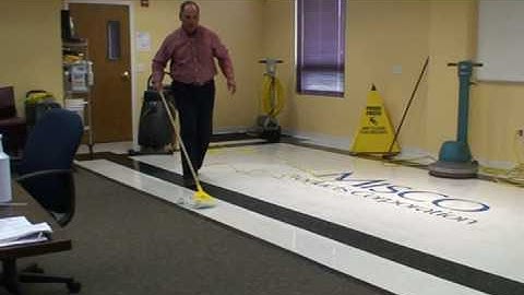 Floor Stripping Part 9- Stripping the Edges