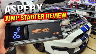 AsperX Jump Starter Review &amp; How to use it (AX4500 Jump Box)