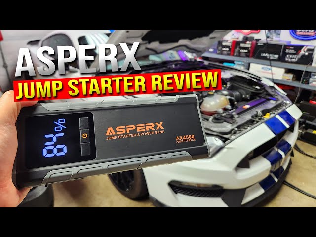 AsperX Jump Starter Power Bank 4500 A 12 V (up to All Petrol or