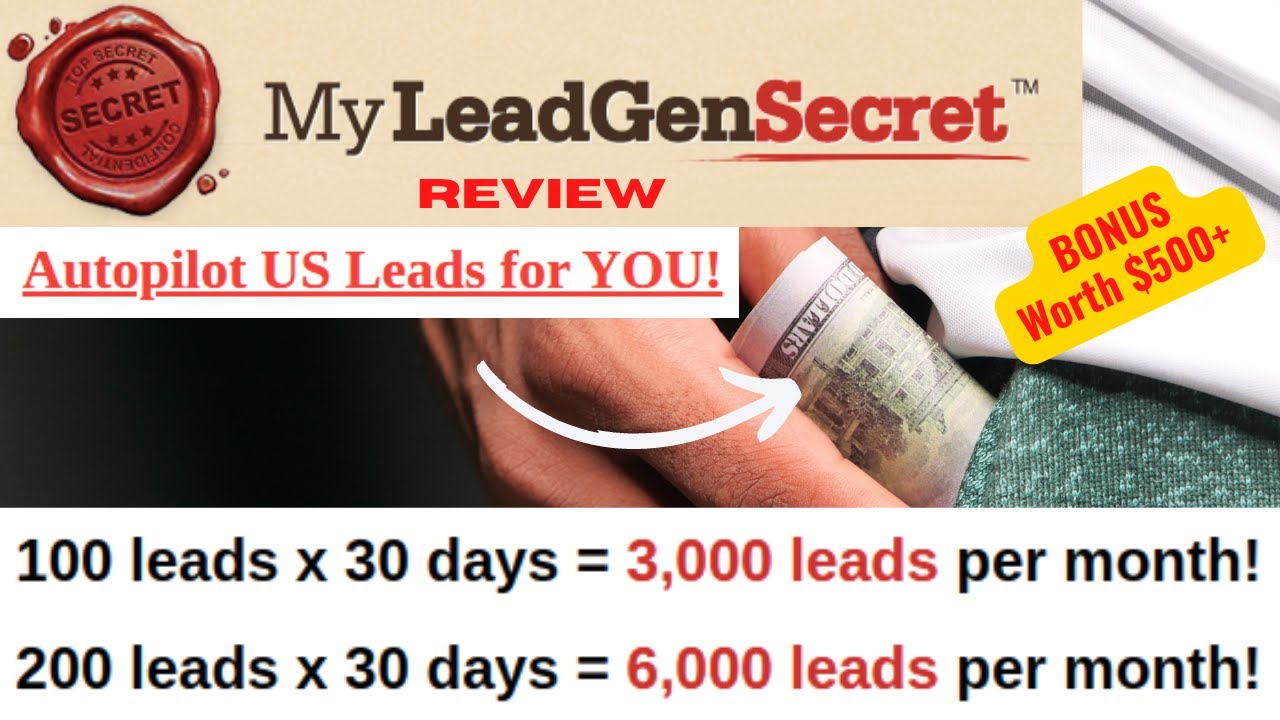 My Lead Gen Secret Review |Get 100-200 Email Leads DAILY| Email List Building |Email Lead Generation