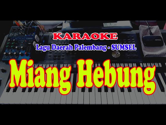 Lagu Daerah Palembang - MIANG HEBUNG - Karaoke class=