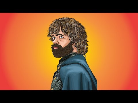 tyrion-lannister-vector-portrait-:-speed-art-of-tyrion-lannister-vector-portrait