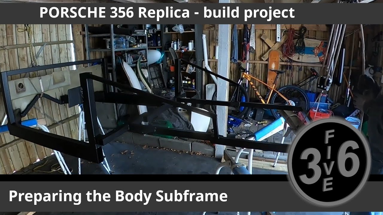 Porsche 356 Replica build project - E02 - Preparing the body's subframe
