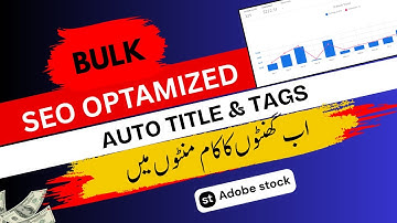 Boost Your Adobe Stock Sales with SEO-Optimized Titles & Tags