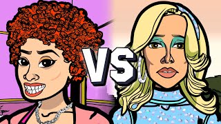 Ice Spice vs Doja Cat (Princess Diana vs Say So PARODY) | Hollywood Diss Match
