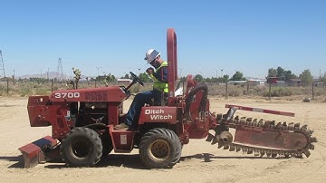 Trencher Start-Up Procedures By Operator Castaneda