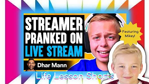 Dhar Mann Reaction — "Streamer PRANKED On LIVE STREAM, What Happens Is Shocking"