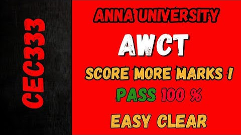 Advanced Wireless Communication Techniques CEC333 💯Pass importantquestions #mostexpectedquestions