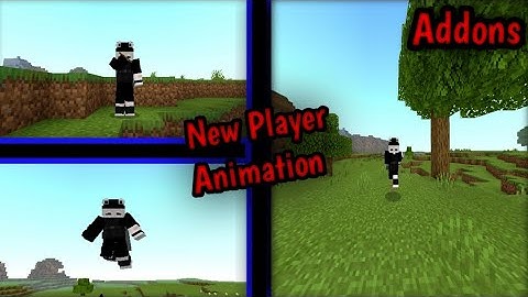 New Player Animation V0.6.6 Addons For Minecraft PE 1.17+ | ( NPA Addons MCPE ) |
