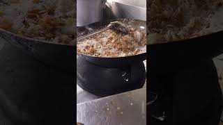 chicken fried Rice live cooking in restaurant #shorts