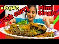 Fish curry with mimi singju and salad  mukbang vlog  manipuri vlog