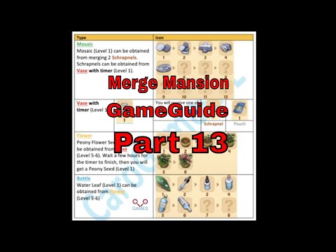 Merge Mansion - GAME GUIDE - Part 13 - CaroGamesNL