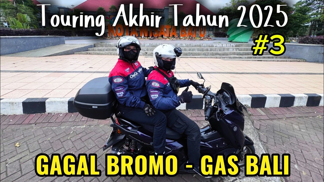 TOURING PASUTRI AKHIR TAHUN 2025 | MADIUN - SITUBONDO | PART 3 | GAGAL BROMO LANGSUNG GAS BALI