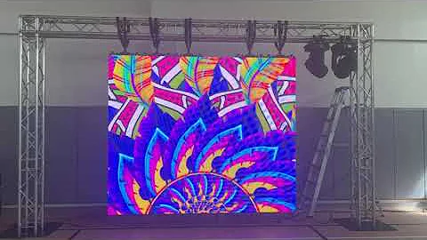 Configuring 768p x 640p LED Wall Two Port Been Used NovaStar VX1000