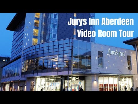 Jurys Inn Aberdeen - Video Tour of Room at this Fab Hotel, Located Right in Union Square