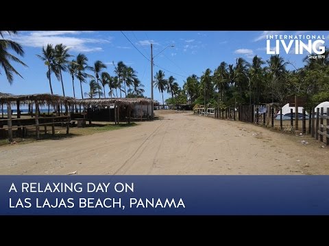 A Relaxing Day on Las Lajas Beach, Panama