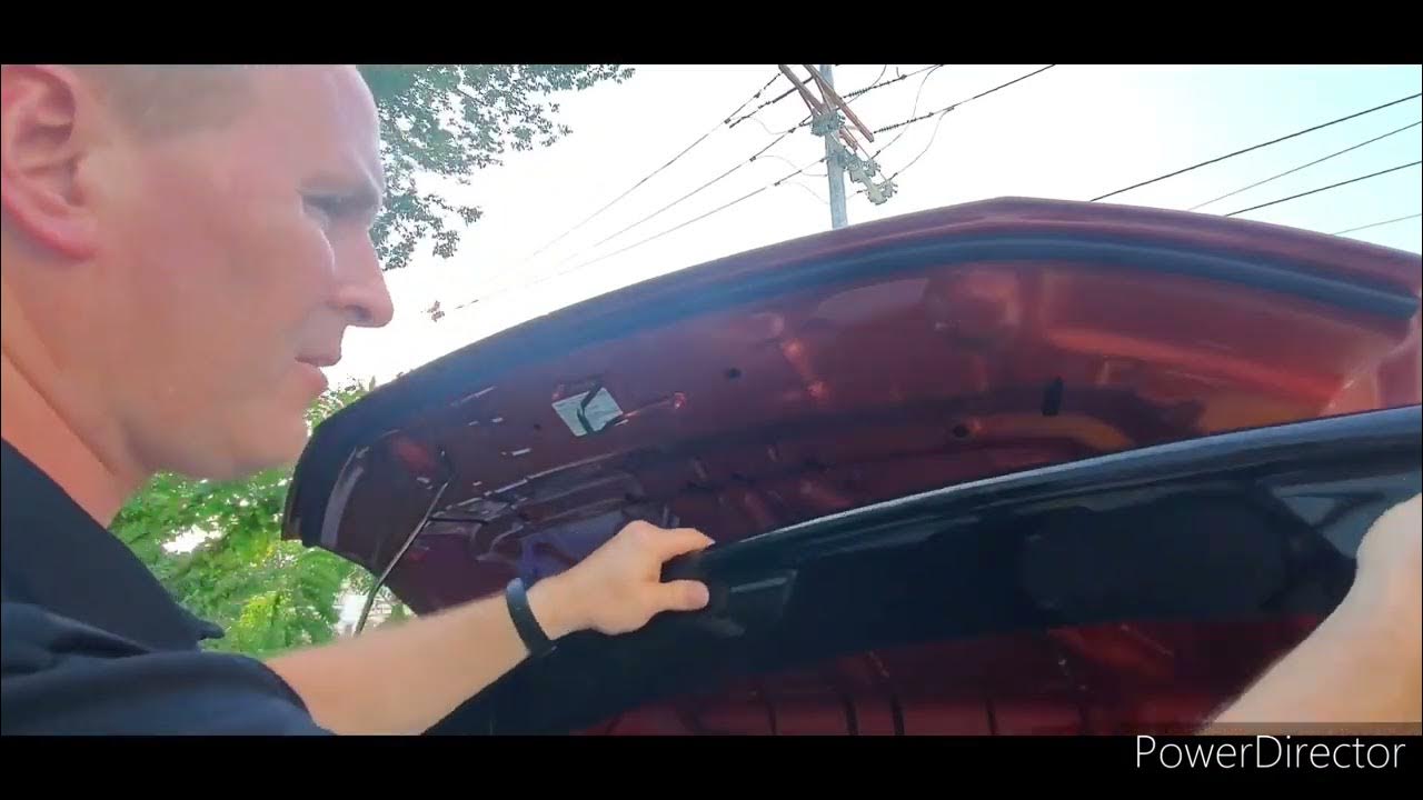 Ford Maverick Truck AVS Bugflector II bug deflector install. and how