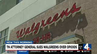 TN Attorney General sues Walgreens over opioid sales