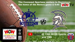 Conneaut Spartans Football @ Rootstown Rovers 10/9/2026