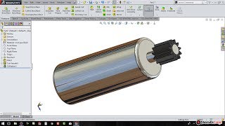 solidworks tutorial # 44 : make design drone part 5