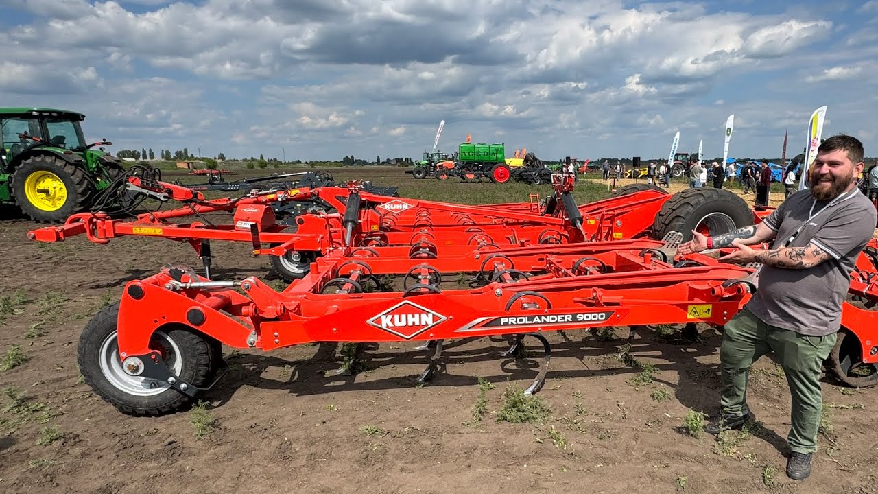 Prolander Універсальний культиватор💪KUHN PROLANDER 9000‼️Огляд на AgroChallenge ...
