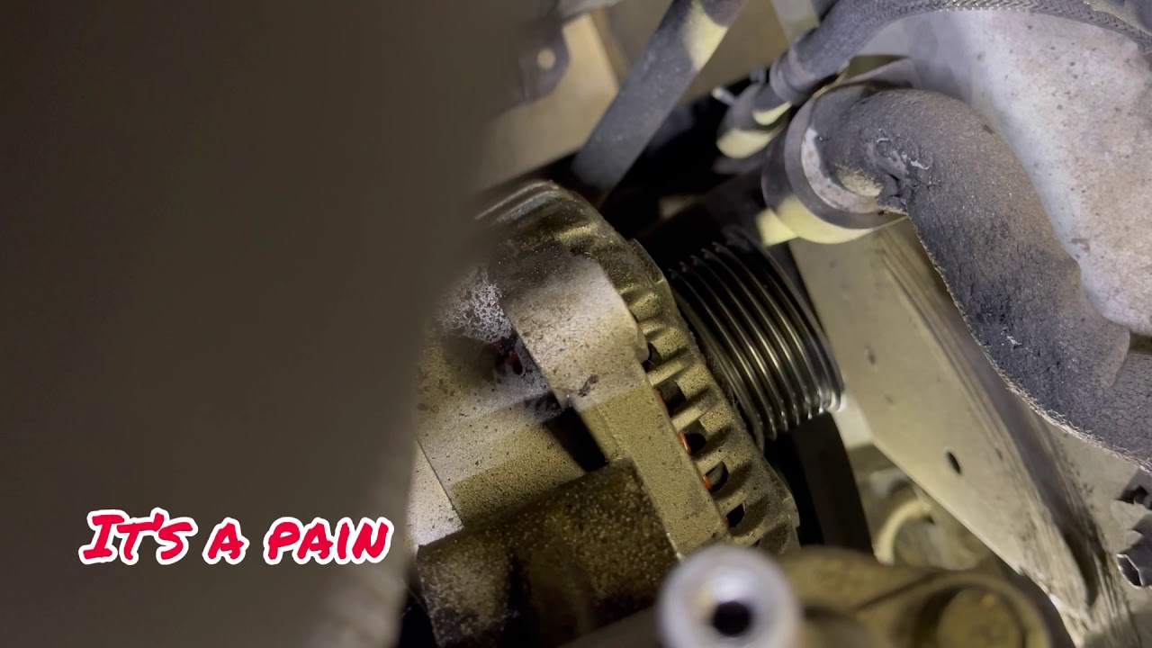 How To Alternator Replacement/2007 Hyundai Azera 3.8l/Serpentine Belt