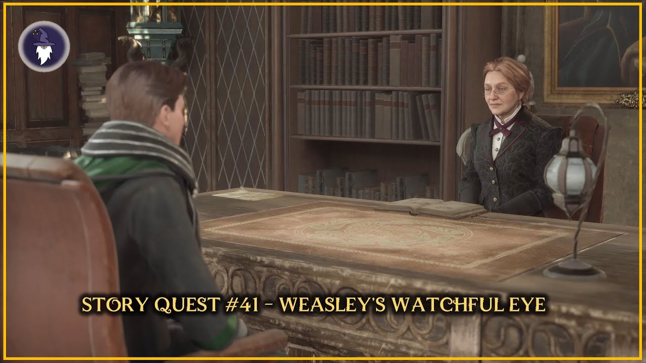 HOGWARTS LEGACY - STORY QUEST #41: WEASLEY'S WATCHFUL EYE [Full ...