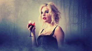 photoshop tutorial for  beginner | vampire girl artwork manipulation screenshot 5