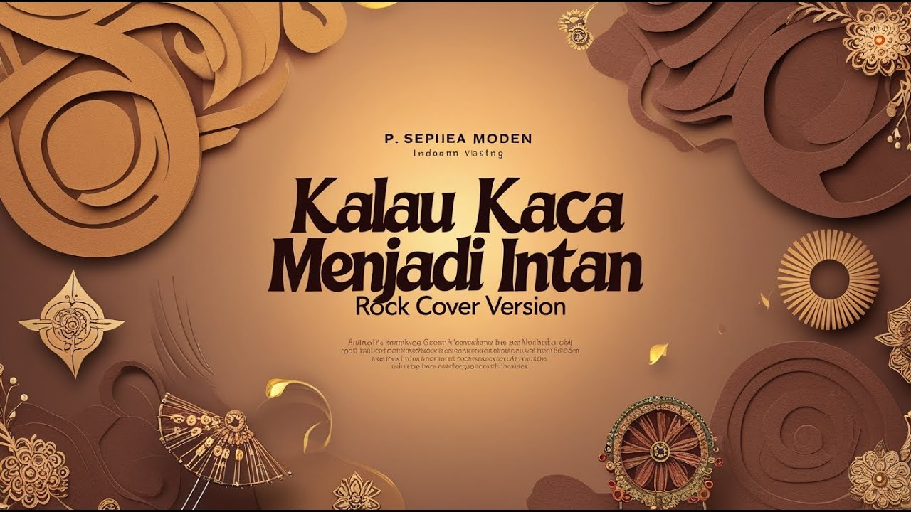 P. Ramlee - Kalau Kaca Menjadi Intan | ROCK COVER VERSION |