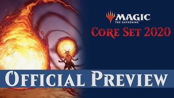 Official CORE SET 2020 Preview Card