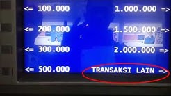 cara transfer uang melalui ATM BRI (How To Transfer Money) - Durasi: 2.27. 