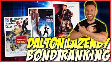 Dalton Lazenby James Bond Film Ranking (w/ Griffin Schiller of @FilmSpeak )