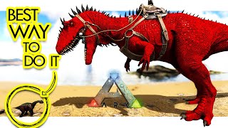 How to PERFECT Tame The Carcharodontosaurus - Guaranteed 99.7% - ARK Survival Evolved screenshot 4
