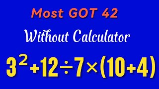 Are You Smarter Than 90% of People(@mathsjoys)