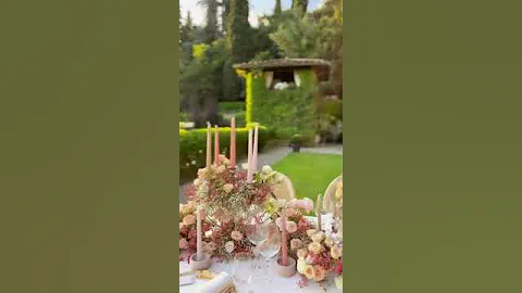 Spring Wedding Decor - with Funkybird Firenze