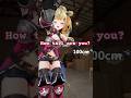 How tall are you？【立伝都々】#vtuber #にじさんじ