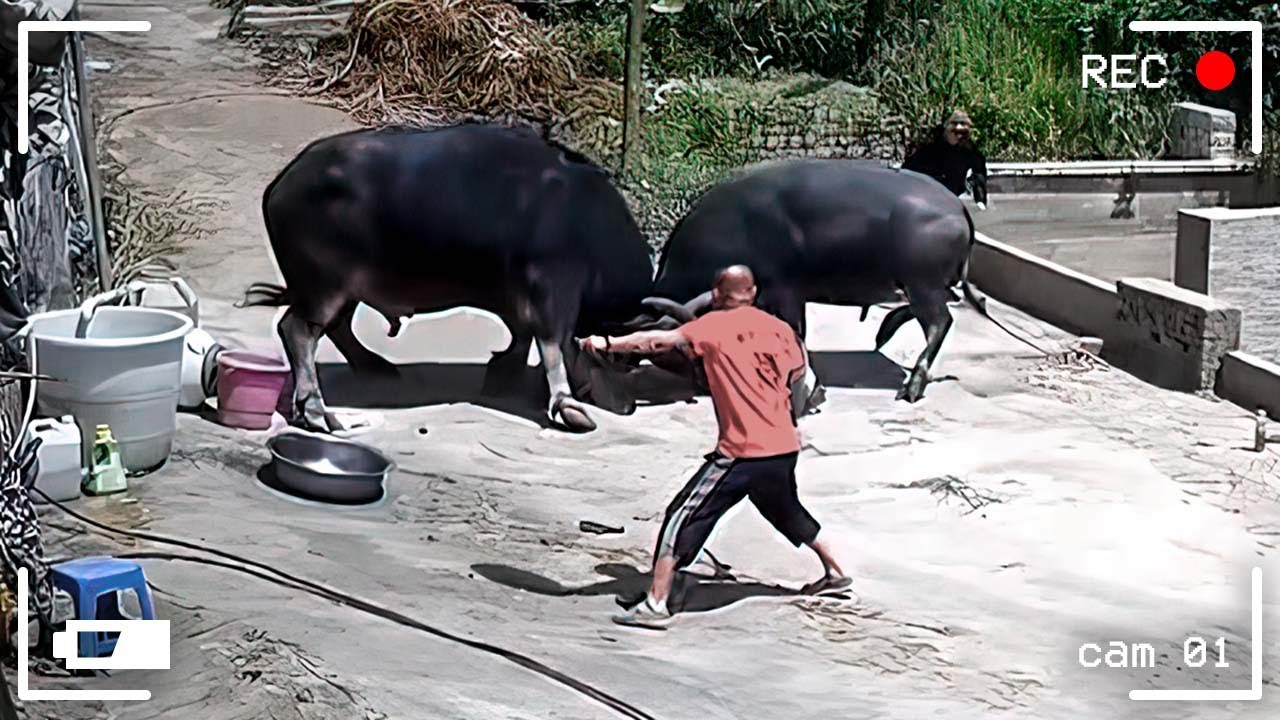 45 unglaubliche Momente, die von einer CCTV-Kamera aufgenommen wurden