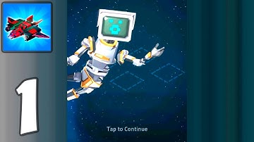 Merge Space Ships - Mobile Gameplay Walkthrough Part 1 (iOS, Android)