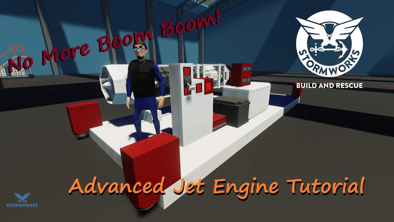StormWorks Build and Rescue - Advanced Jet Engine Tutorial - YouTube