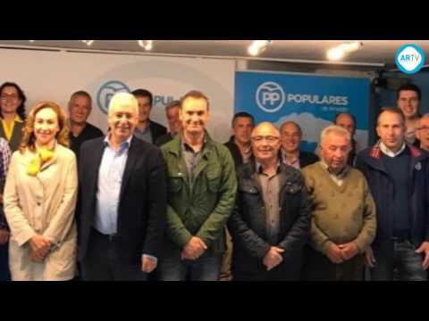 Reunión con cargos municipales del Partido Popular